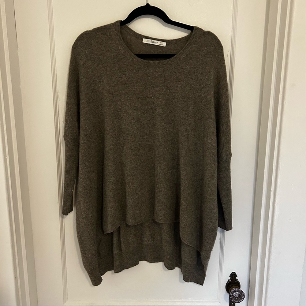 Cashmere oversized sweater